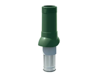 фото Вентиляционный выход изолированный ТехноНИКОЛЬ 125/160 (зеленый)