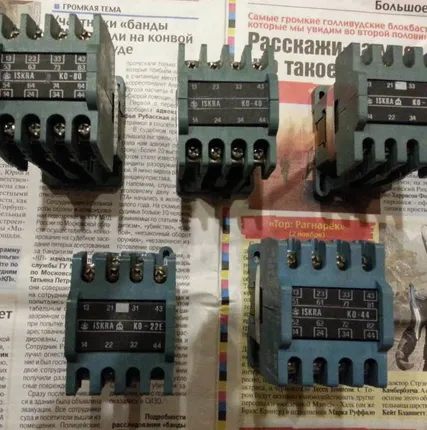 Фото №0 Контакторы ISKRA KO-22E, KO-31E, KO-44E, KO-53E, KO-80E, KO-40E, KO-62E, KO-71E