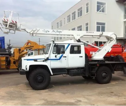 Фото №0 Автогидроподъемник ТА-18 на шасси ГАЗ-33081 (4х4) (5 мест. кабина)