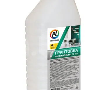 фото Profilux PL-16A / Профилюкс ПЛ-16А Грунт для внутренних работ акриловый