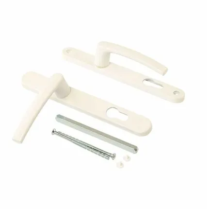 Фото №0 Нажимной гарнитур ALFA 28/85 RAL 9016 белый (2 винта)