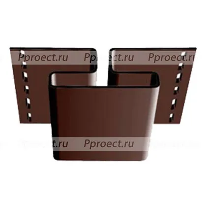 Фото №0 H-профиль Docke Шоколад