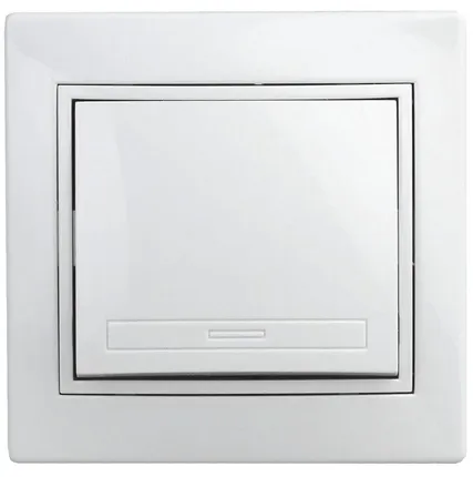 Фото №1 Выключатель 1-кл. СП Plano 10А IP20 1Э-101-01 250В бел. Intro Б0038822