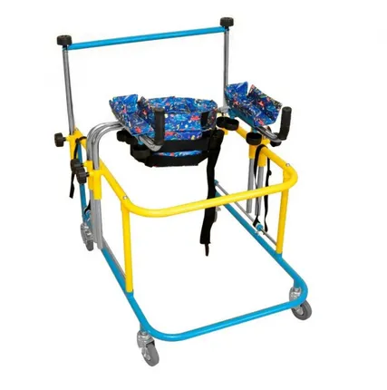 Фото №0 Ходунки-опора для детей с ДЦП FS 966 LH 4 колеса Мега-Оптим