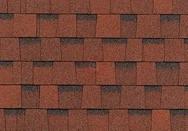 фото ТЕХНОНИКОЛЬ SHINGLAS Многослойная черепица Ранчо Красный