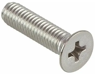 фото Винт DIN 965 М 8х25 А2 с потайной головкой из нержавеющей стали, 10шт.