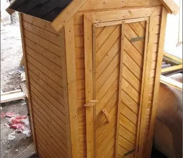 фото Туалеты деревянные