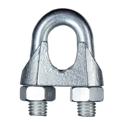 Фото №0 Зажим для стальных канатов DIN 741 № 6