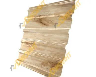 фото Профнастил МП-20 0,5 Printech двухсторонний Maple (Клен)