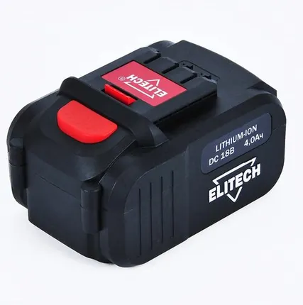 Фото №0 Аккумуляторная батарея ELITECH 18 V 4.0Ач 1820.067700