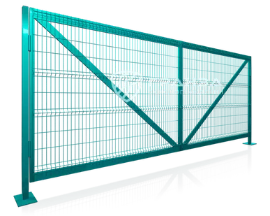 фото Ворота распашные 3000*2200мм, пруток 4.0мм