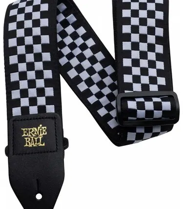 Фото №0 Ремень для гитары ERNIE BALL 4149 Jacquard Black and White Checkered