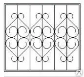 фото Сварные решетки на окна из прутка 10 мм. Медиум 2.