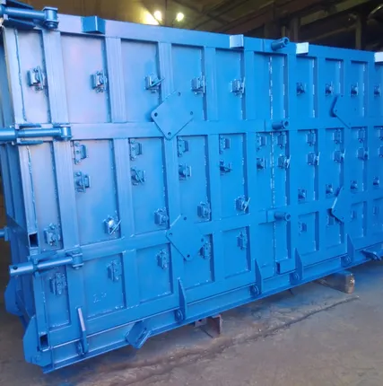 Фото №0 Металлоформы Лотков Междупутных МПЛ-1,0/1,25/1,5 и междушпальных МШЛ-0,35/0,5/0,7.