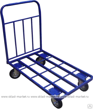 Фото №0 Тележка платформенные каркасные ТК-1,2,-6 с решетчатой платформой разных ра