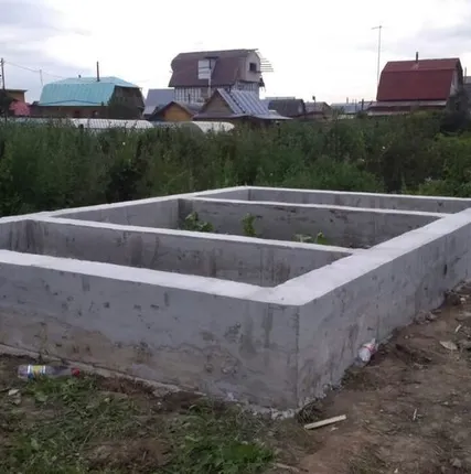 Фото №0 Фундамент железобетонный