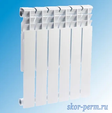 Фото №0 Радиатор биметаллический VALFEX Optima Bm 500/80 (125 Вт)