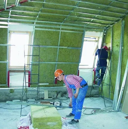 Фото №0 Утепление стен и перегородок