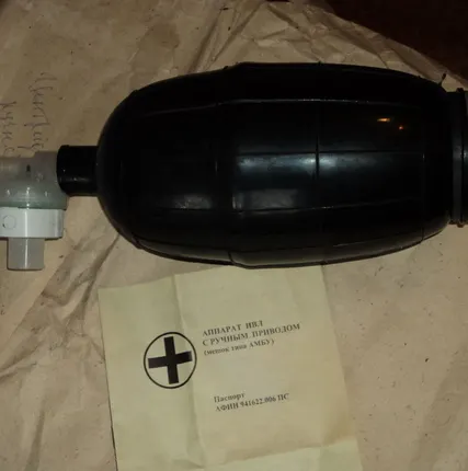 Фото №0 Аппарат ИВЛ АДР-1200 (Мешок АМБУ)