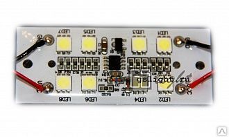 фото Светодиодный стробоскоп SMD 5050 8 Led F 12V IP65 Red
