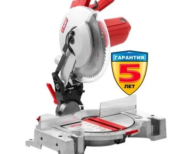 фото Пила торцовочная Зубр ЗПТ-255-1800-Л-02, диск 255 мм, 1.8 кВт, пропил 75х140 мм