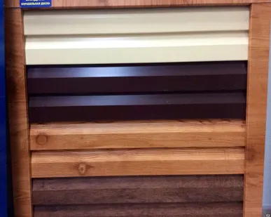 фото Сайдинг металлический бревно Printek 35 мкм 0,5мм