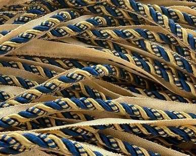 фото Кант декоративный 10.0 сине-золотой