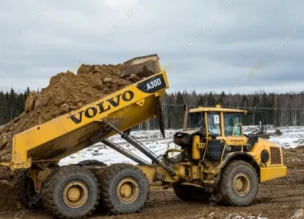 Фото №1 Аренда сочлененного самосвала Volvo A30D, Пермь