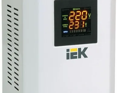фото Стабилизатор напряжения Boiler 0.5кВА IEK IVS24-1-00500