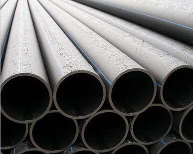 фото Труба ПНД полиэтиленовая питьевая ПЭ 100 SDR 13,6 Ду 140 ГОСТ 18599-2001