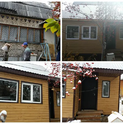 Фото №0 Монтаж фасадов с утеплением