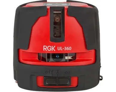 фото Комплект: лазерный уровень RGK UL-360 + штатив приемник рейка