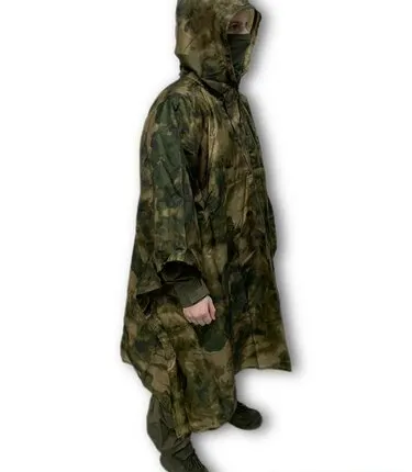 Фото №0 Пончо влагозащитное укороченное мох