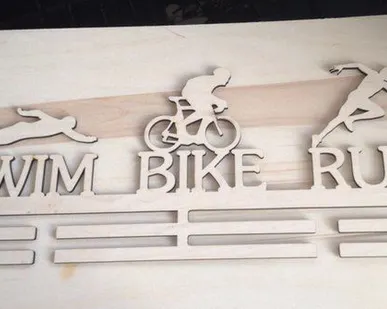 фото Трафарет елки из фанеры