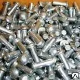 Фото №0 Заклепка алюминиевая с полкруглой потайной плоской заниженой головкой