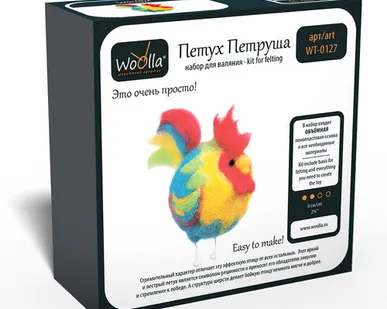 фото "Woolla" WT-0127 "Петух Петруша" набор для валяния .