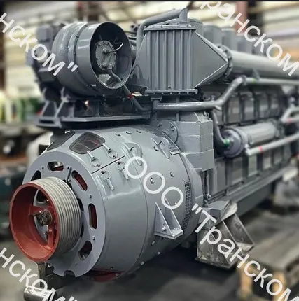 Фото №0 Тепловозный дизель Д50 (1-ПД4А, ПД1М)