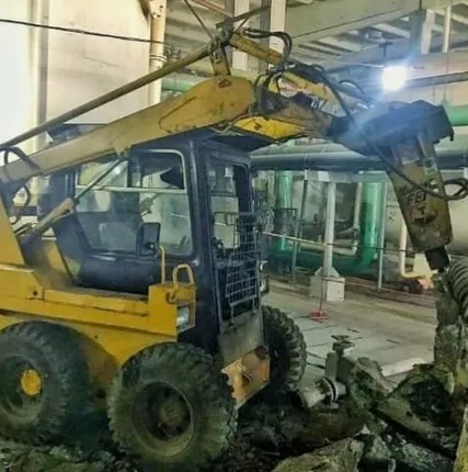 Фото №0 Аренда - Мини экскаватор погрузчик