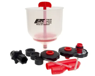 фото JTC Набор для заправки охлаждающей жидкости с универсальными адаптерами JTC-7810