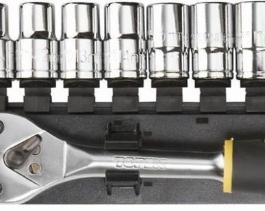 фото Набор головок 1/4", 1/2" 82 предмета TOPEX