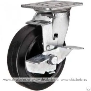 Фото №0 Колесо большегрузное поворотное с тормозом SCdb 125