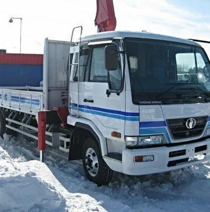 Фото №0 Услуги аренды кран борта 7 т