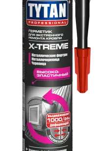 фото Герметик для экстреннего ремонта кровли Tytan Professional X-treme 310мл 91776