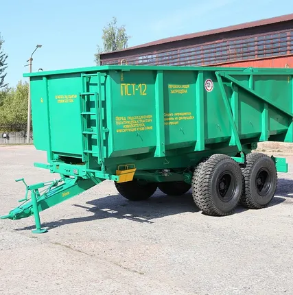 Фото №0 Полуприцеп самосвальный ПСТ-12/ПТС-10
