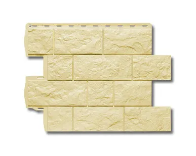 фото Фасадная панель (АП) Туф ЭКО Песчаный 800*590*26 мм (раб.размер 680*560)