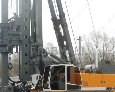 фото Аренда бурового станка для устройства свай Liebherr LRB 250, Москва