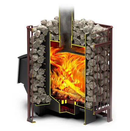 Фото №1 Банная печь «Теплодар Тамань-Сетка 10Т»