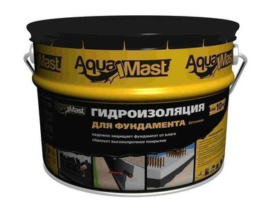 фото Мастика битумная Фундамент AquaMast 3кг