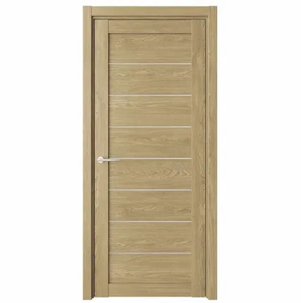 Фото №0 Дверь межкомнатная Техно-5 (Dorica) стекло матовое, экошпон, Золотой 2000х800мм