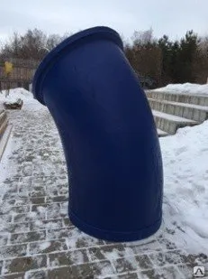 Фото №0 Труба 45 градусов, D750 мм, 900х1350мм, для детских площадок